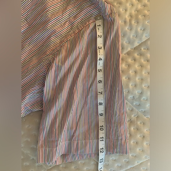 Peter Millar Shirt Mens Large Multicolor Plaid Button Up Short Sleeve Casual - Picture 6 of 7